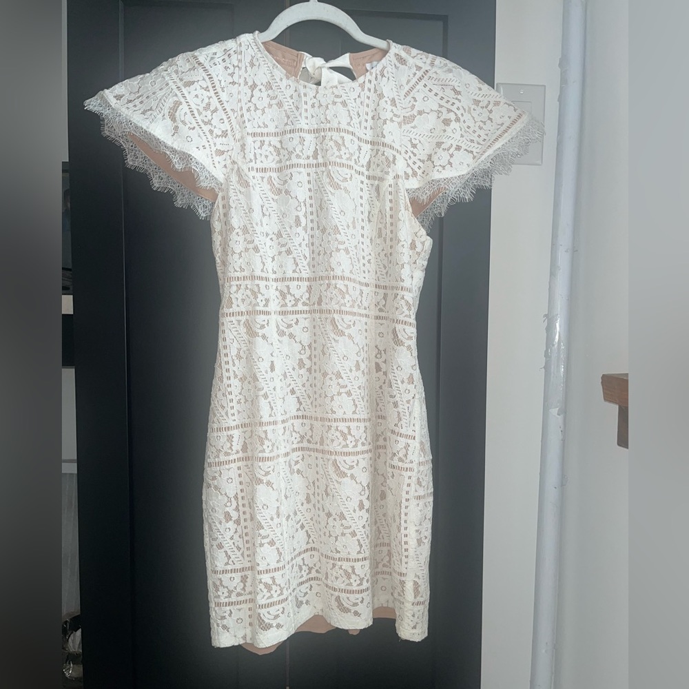 White dress
